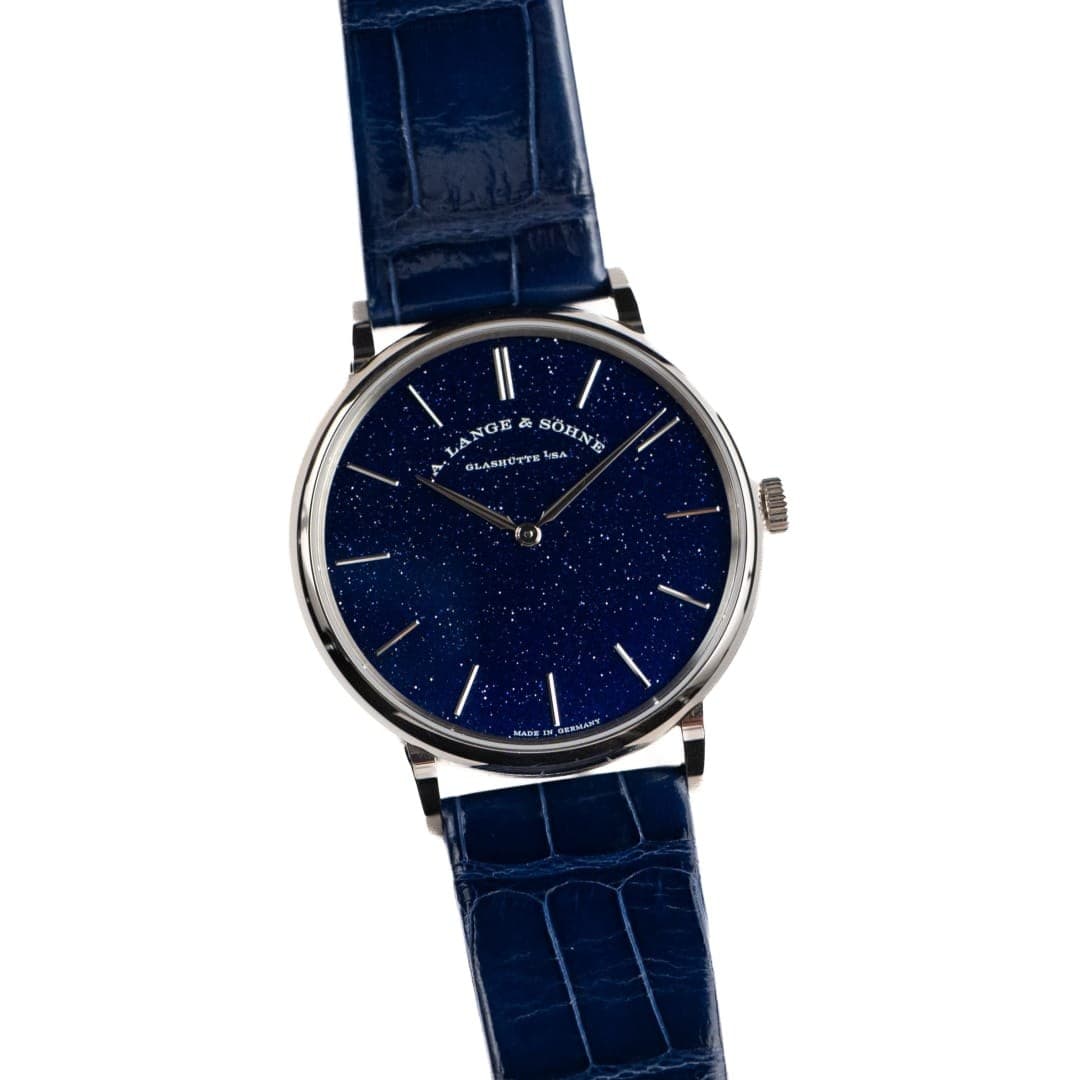 A. Lange & Söhne Saxonia Thin White Gold Aventurine Dial 40mm photo 2