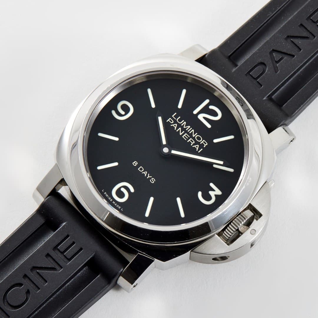 Panerai Luminor Base 8 Days Steel Black Dial 44mm photo 2