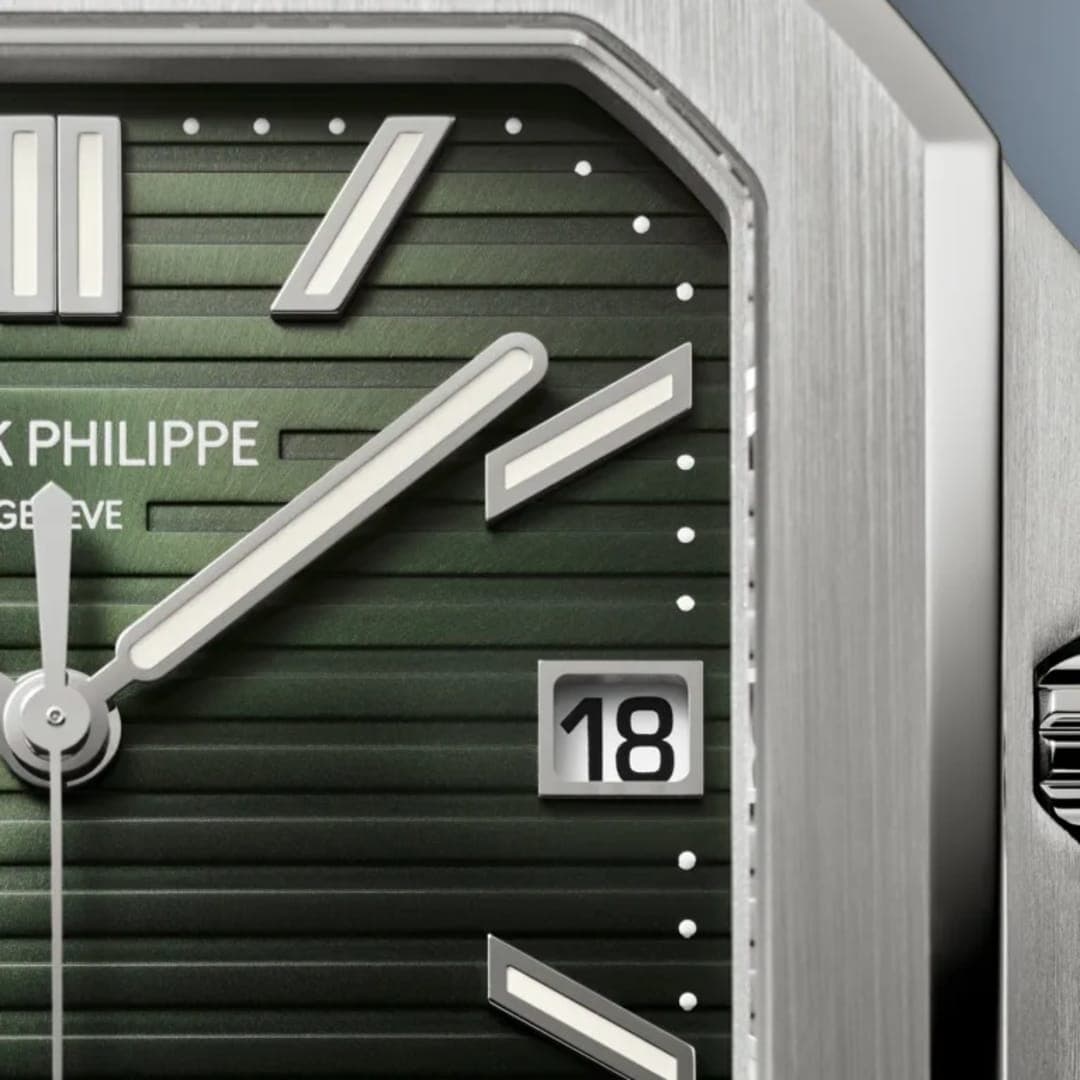 Patek Philippe Cubitus Date Steel Green Dial 45mm photo 4
