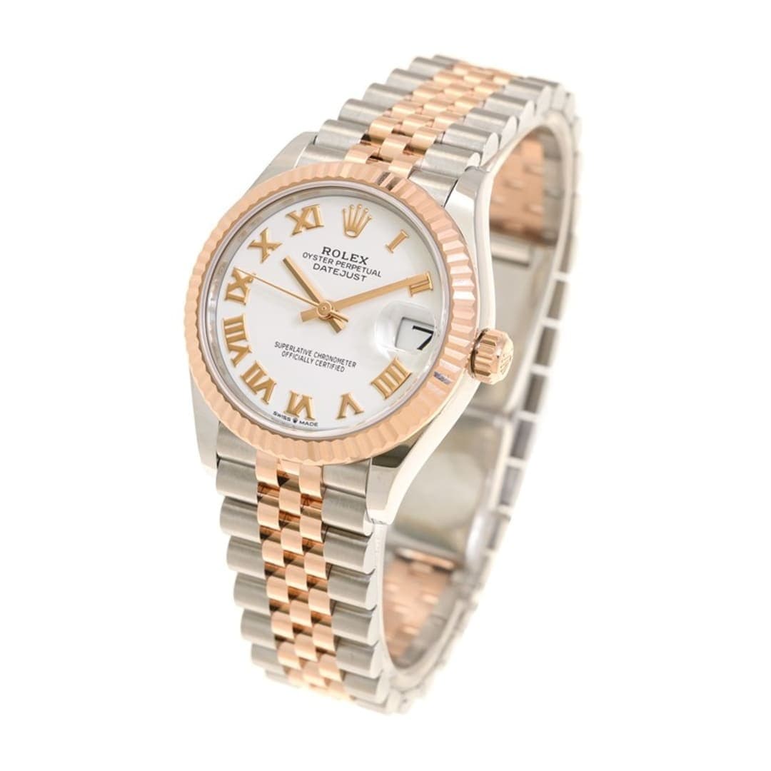 Rolex Datejust Rose Gold & Steel Jubilee White Dial 31mm photo 3