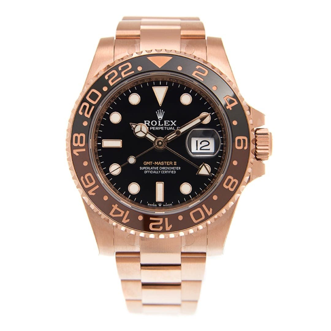 Rolex GMT-Master II "Rootbeer" Rose Gold Black Dial 40mm photo 2