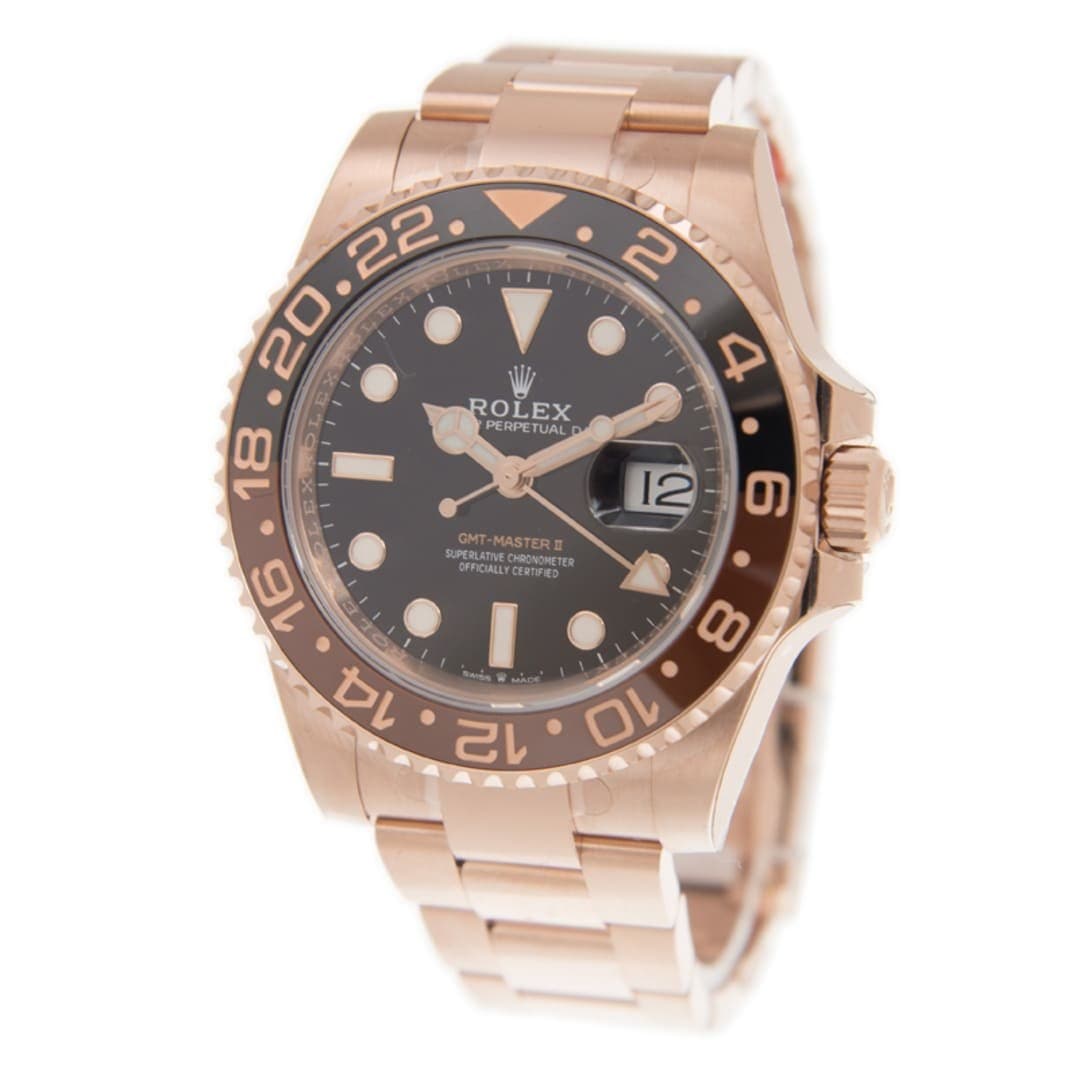 Rolex GMT-Master II "Rootbeer" Rose Gold Black Dial 40mm photo 3