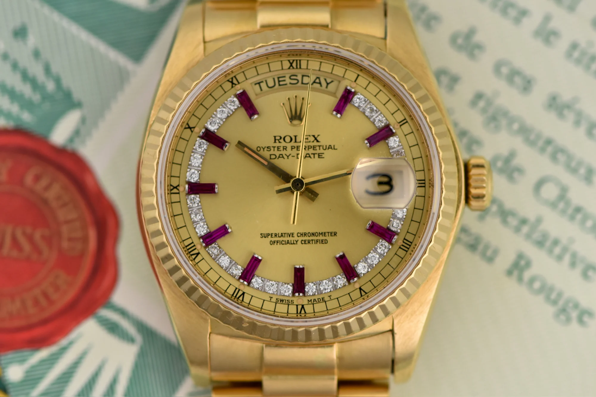 Rolex Day-Date — Moon Phase archive photograph 444