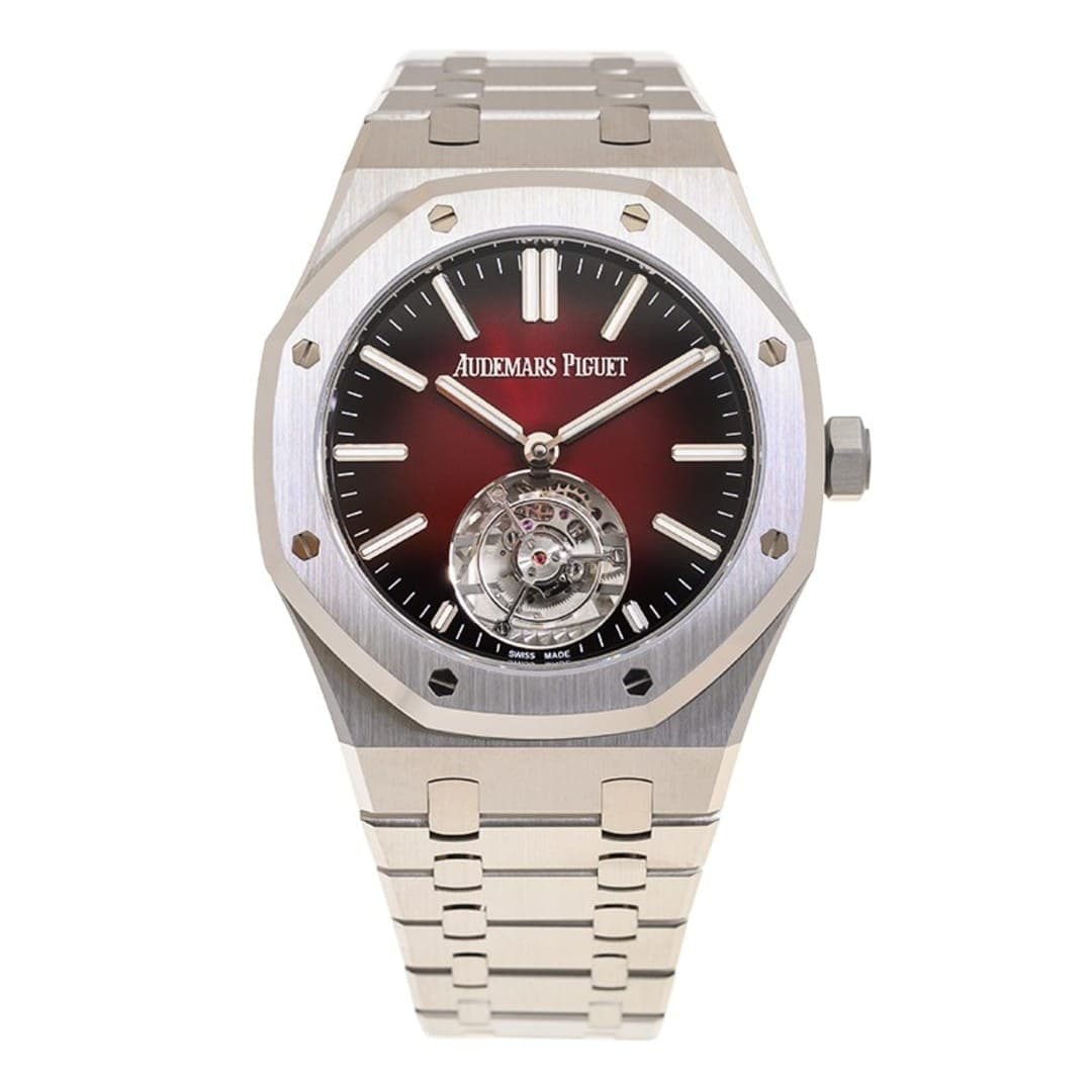 Audemars Piguet Royal Oak Flying Tourbillon Steel Red Dial 41mm photo 2