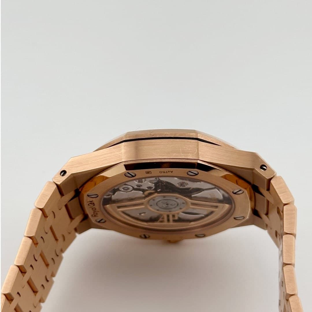 Audemars Piguet Royal Oak Selfwinding Rose Gold Blue Dial 41mm photo 6
