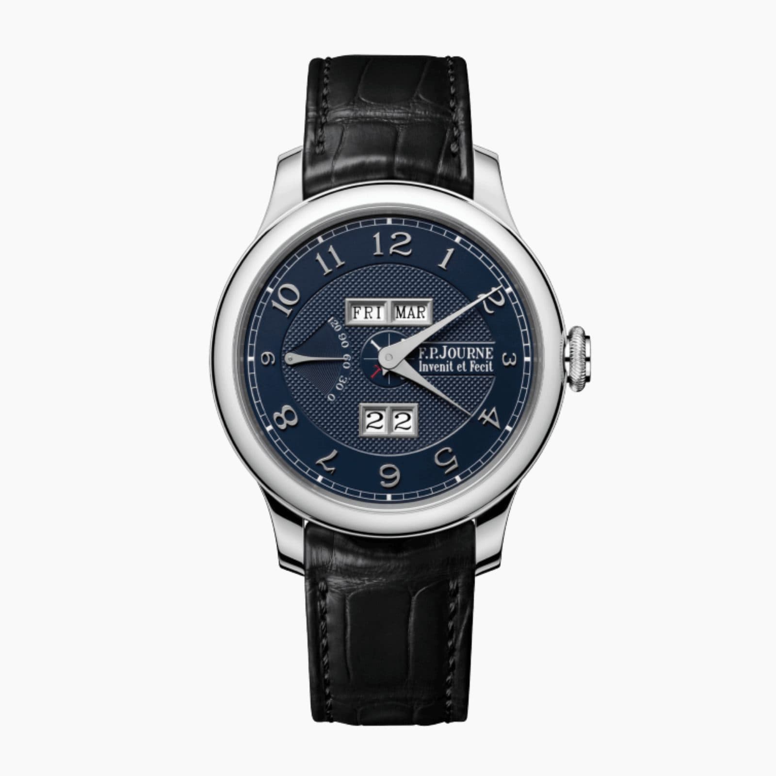 F.P. Journe Quantième Perpétuel Platinum Blue Dial 40mm