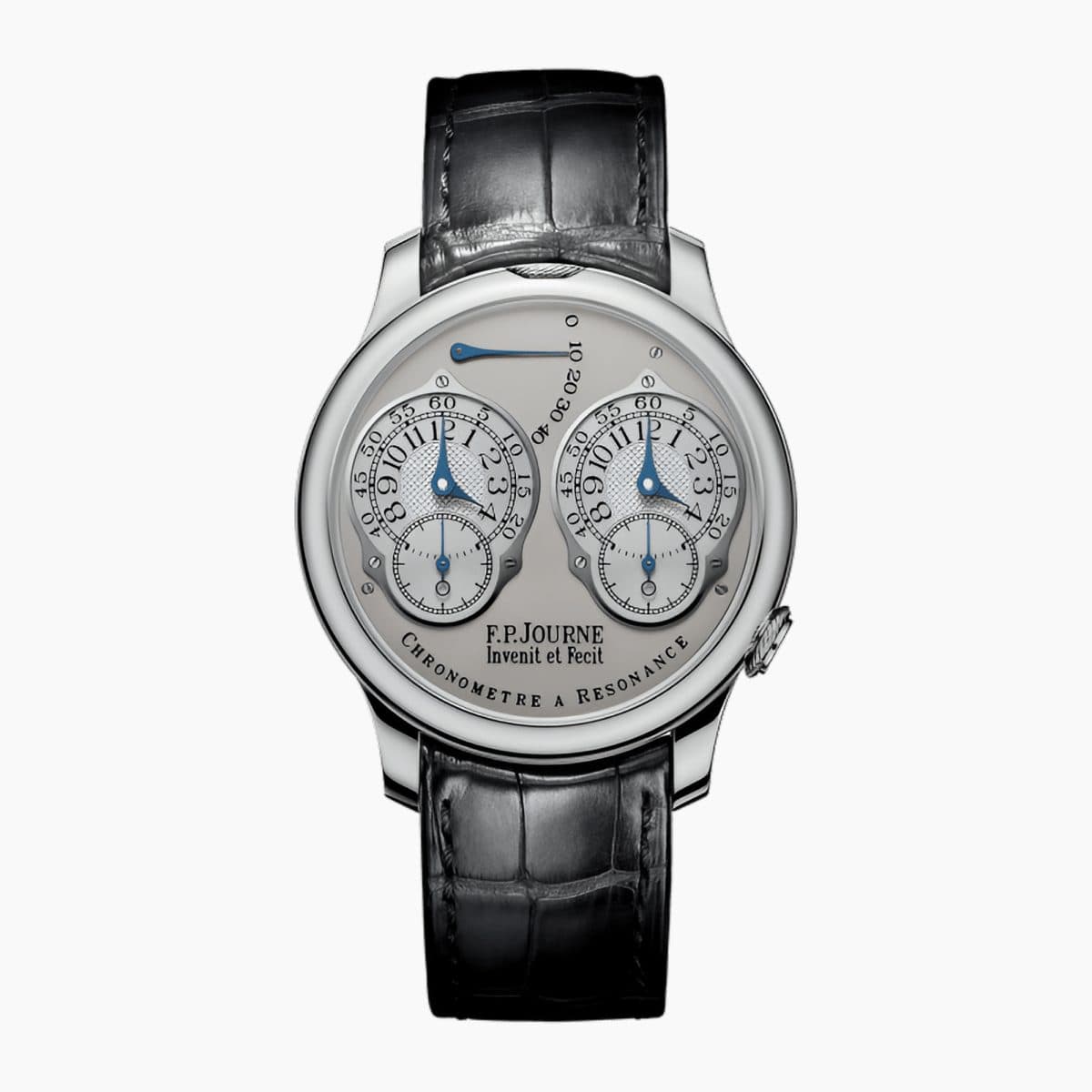 F.P. Journe Chronomètre À Résonance Platinum Silver Dial 40mm