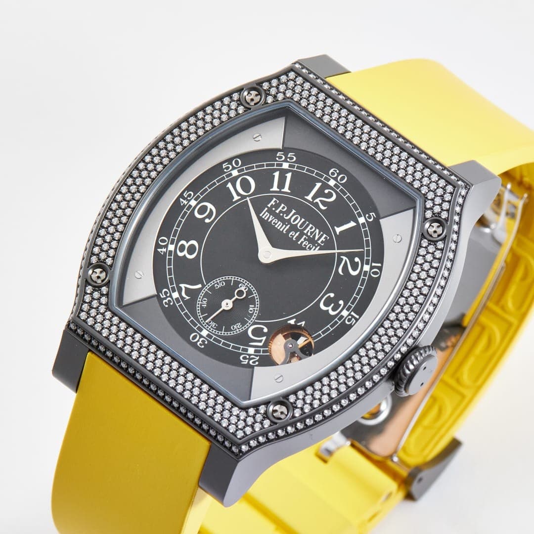 F.P. Journe Élégante Titanium Diamond Black Dial 48mm