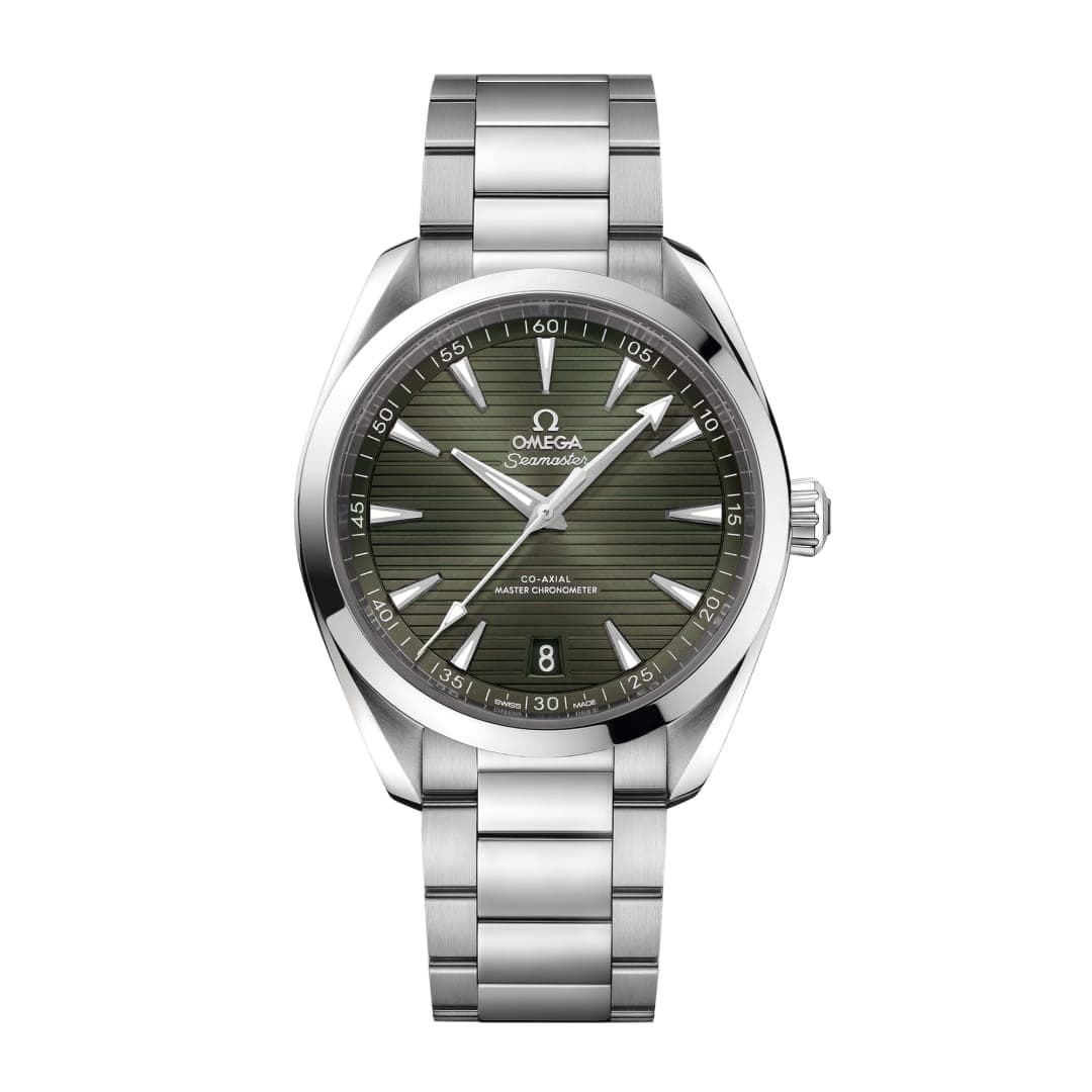 Omega Aqua Terra Steel Green Dial 41mm
