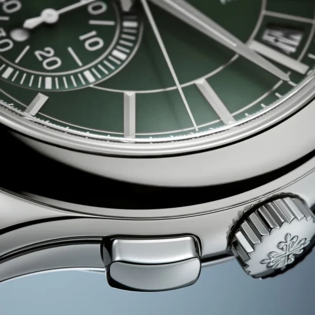 Patek Philippe Annual Calendar Chronograph Steel Green Dial 42mm photo 4