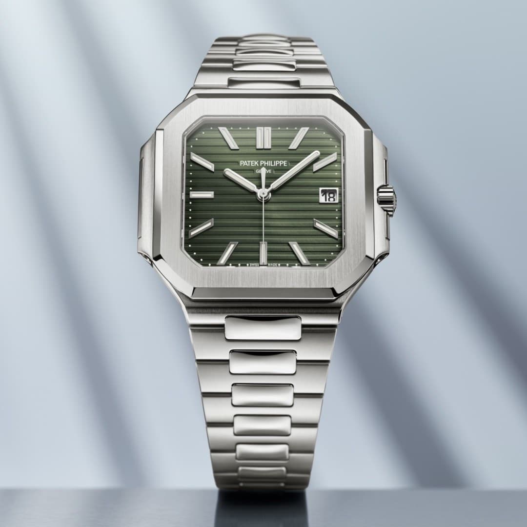 Patek Philippe Cubitus Date Steel Green Dial 45mm