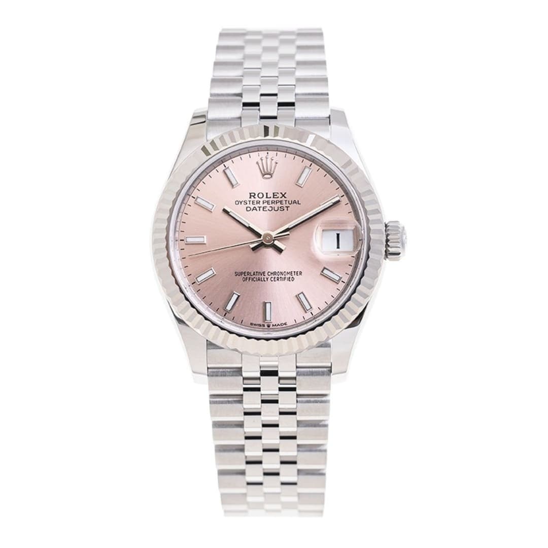 Rolex Datejust Steel Jubilee Pink Dial 31mm