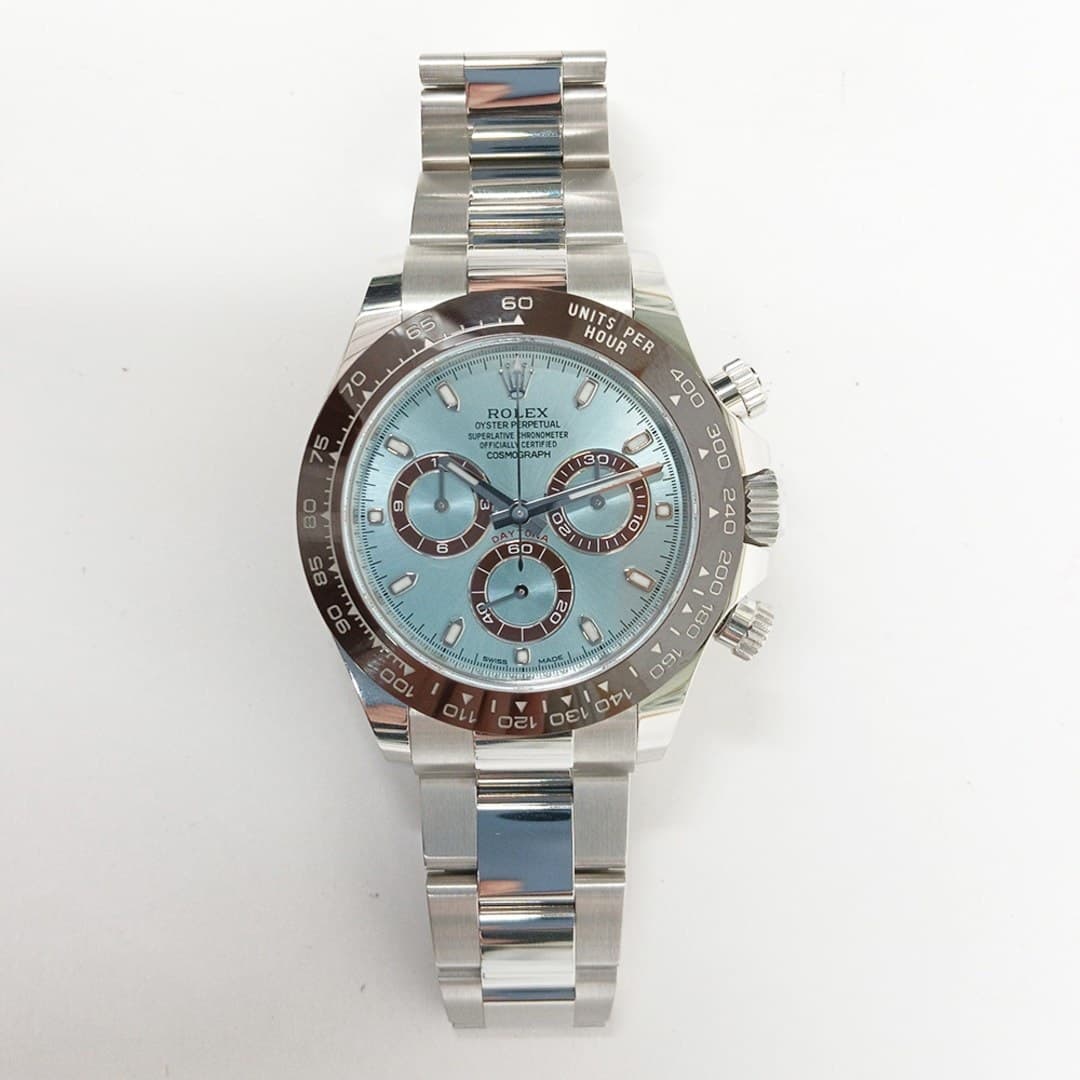 Rolex Daytona Platinum Ice Blue Dial 40mm