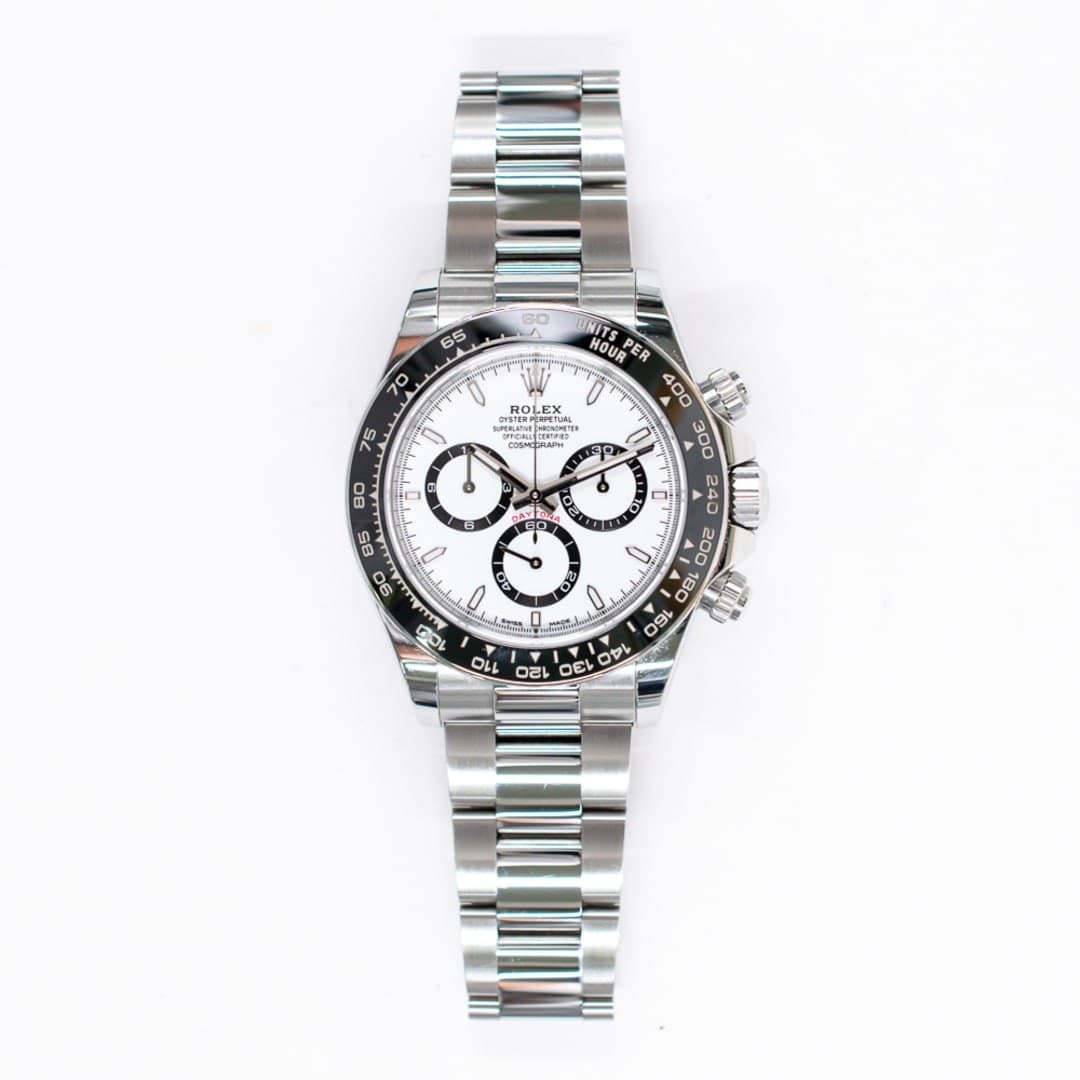 Rolex Daytona Steel White Dial "Panda" 40mm