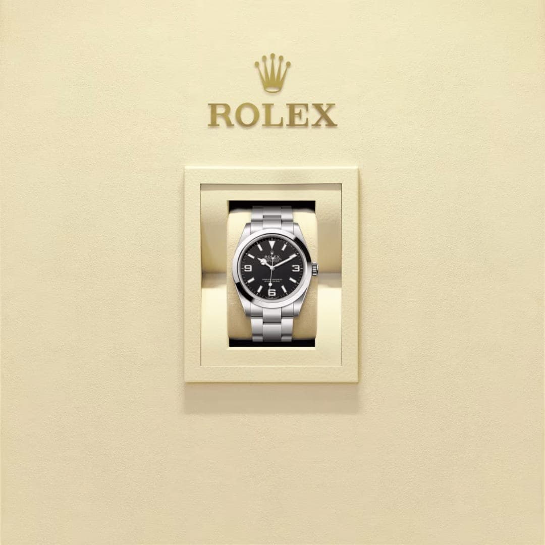 Rolex Explorer Steel Black Dial 40mm photo 6