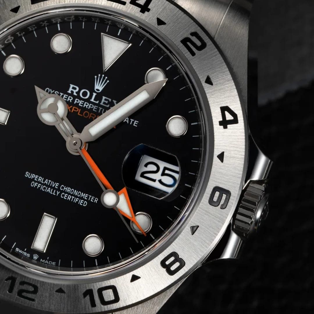 Rolex Explorer II Steel Black Dial 42mm