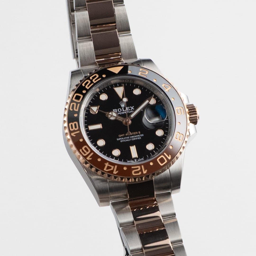 Rolex GMT-Master II "Rootbeer" Rose Gold & Steel Black Dial 40mm photo 2