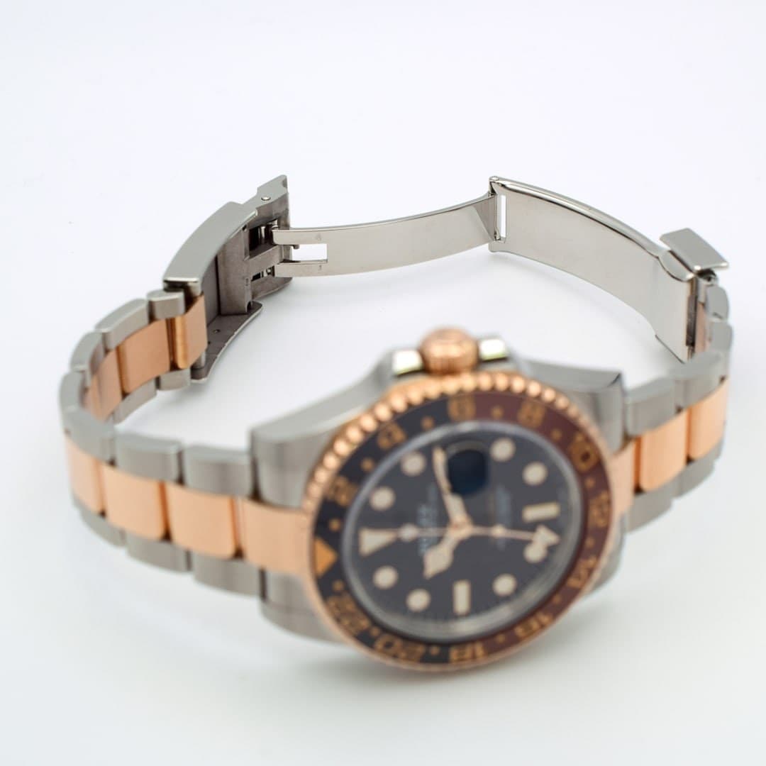 Rolex GMT-Master II "Rootbeer" Rose Gold & Steel Black Dial 40mm photo 6
