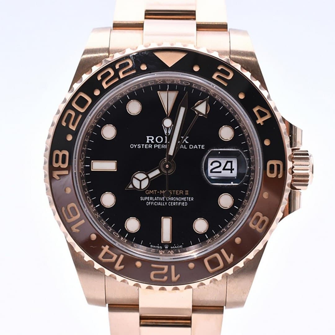 Rolex GMT-Master II "Rootbeer" Rose Gold Black Dial 40mm photo 2