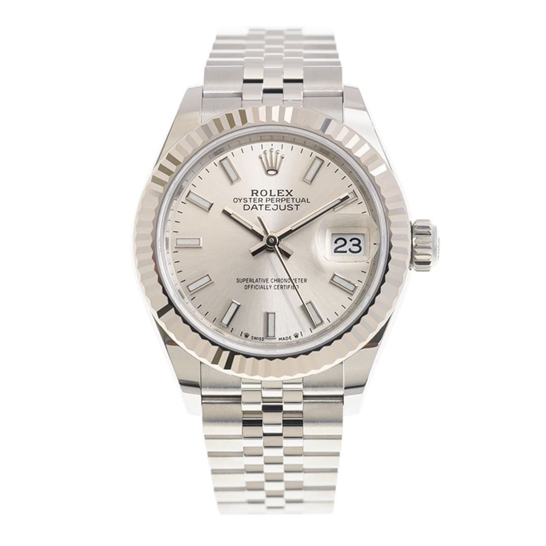 Rolex Lady-Datejust Steel Jubilee Silver Dial 28mm