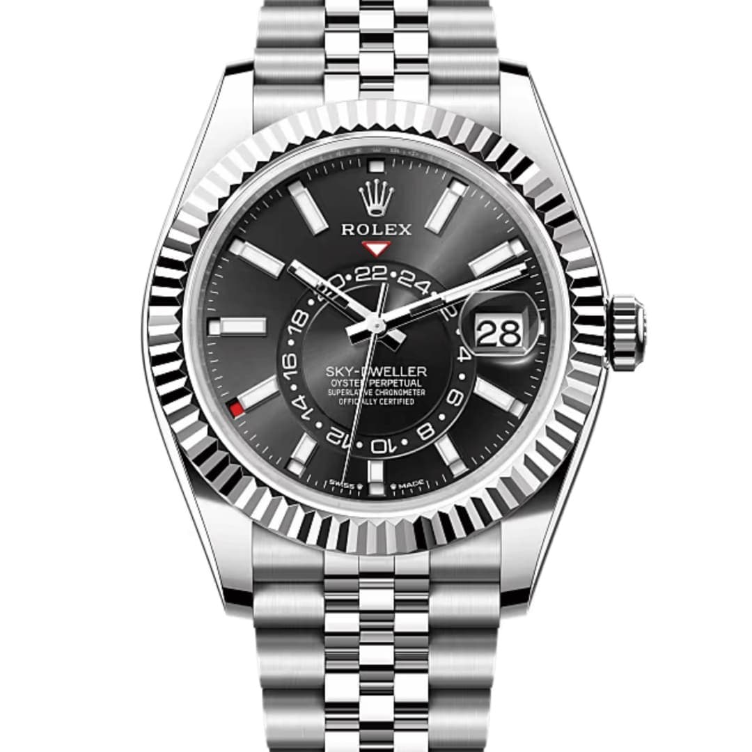 Rolex Sky-Dweller Steel Jubilee Black Dial 42mm photo 2