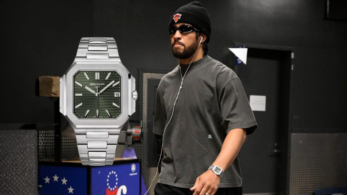 Jalen Brunson's steel Patek Philippe Cubitus