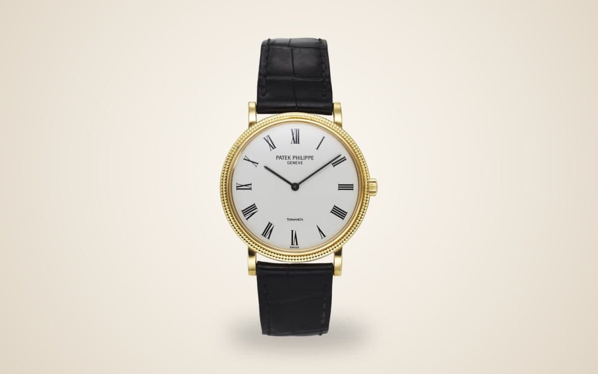 Patek Philippe Calatrava 5120J with hobnail bezel