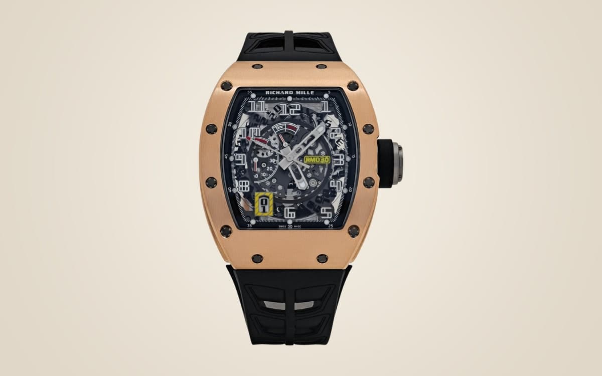 Richard Mille RM 030 with declutchable rotor indicator